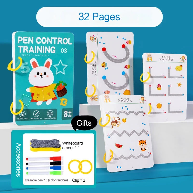 TraceIt! Kids Magic Workbook