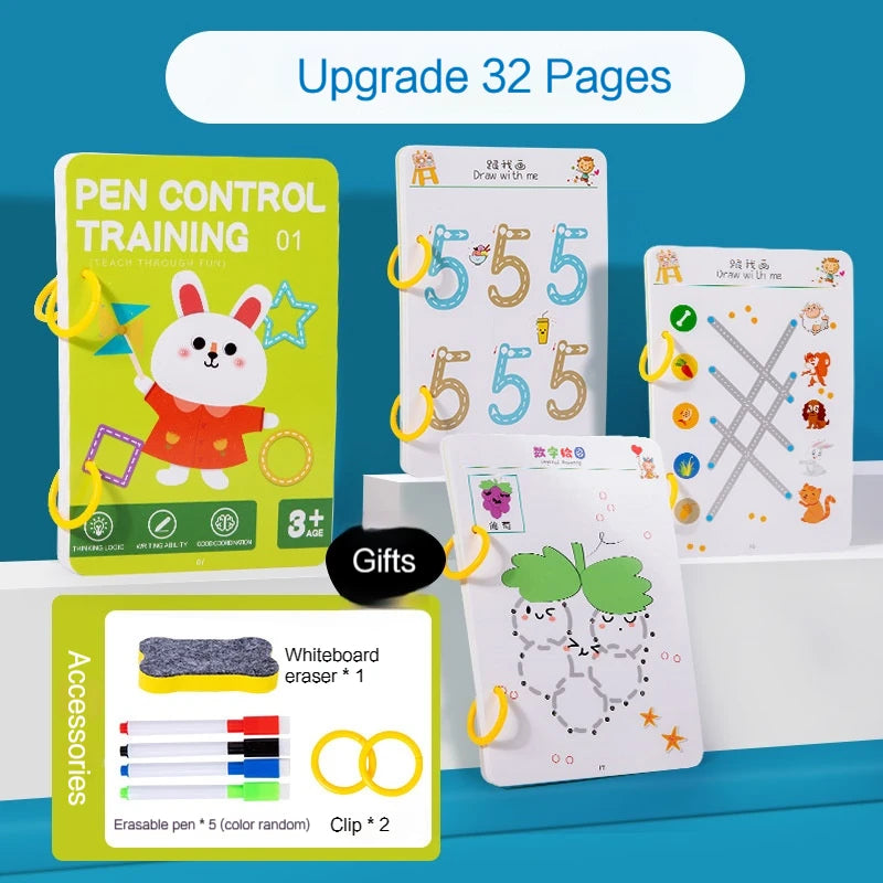 TraceIt! Kids Magic Workbook