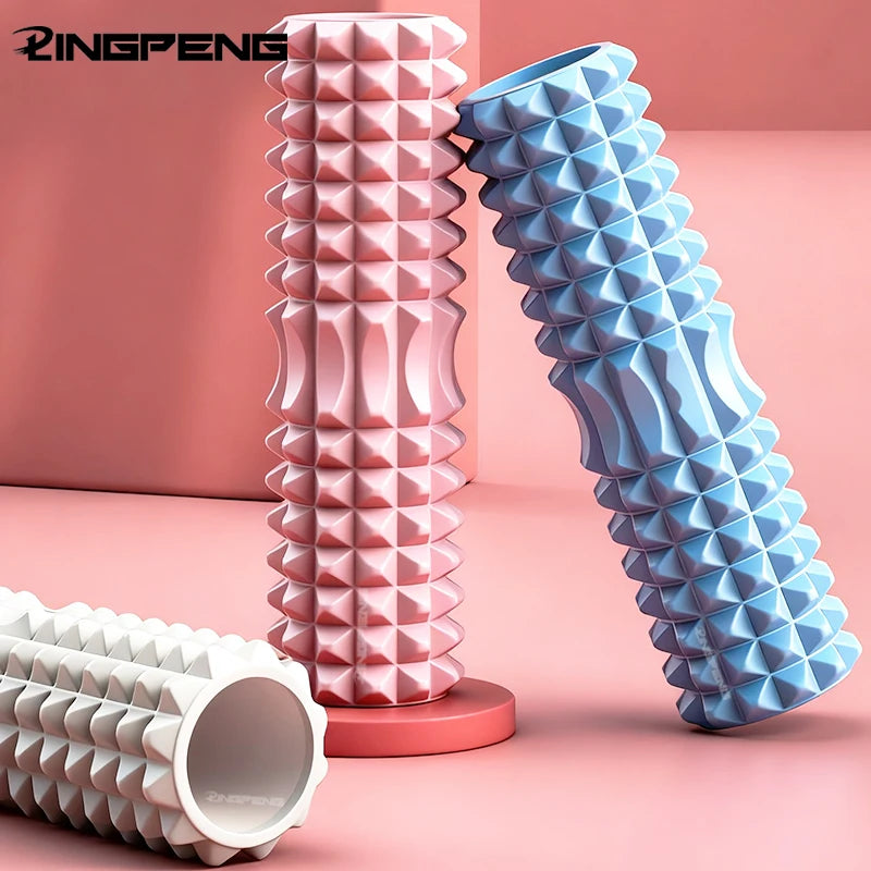 High-Density Foam Roller – Deep Muscle Massage for Back Pain Relief & Recovery