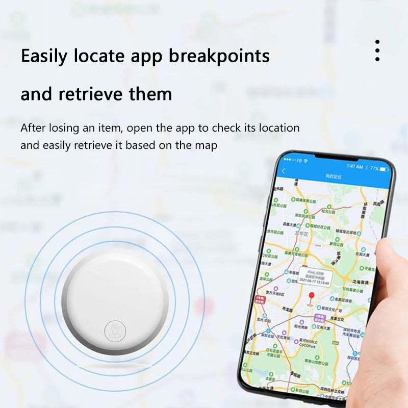 Bluetooth Item Finder Tag – Smart Anti-Loss Tracker for Keys, Bags, Pets & More
