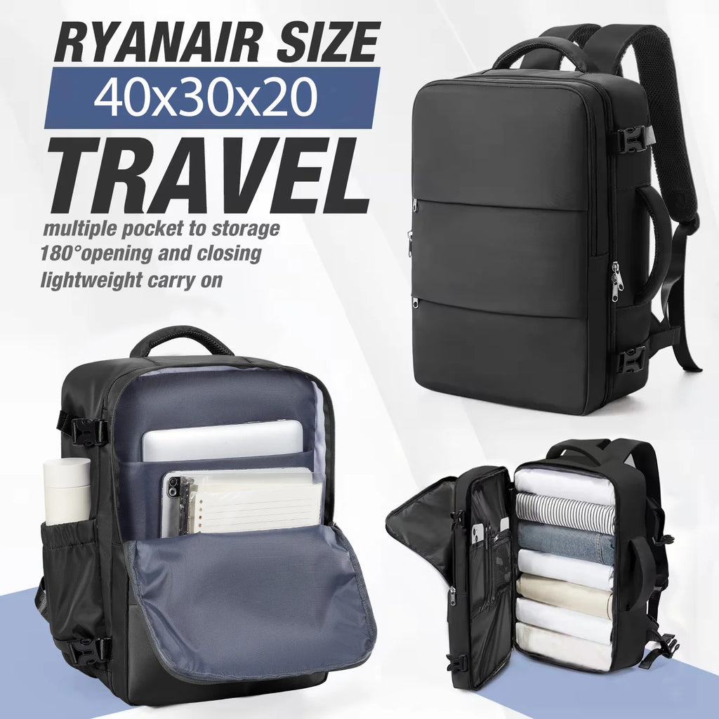 40x30x20 Cabin Backpack – Lightweight Travel & Laptop Bag for Men & Women