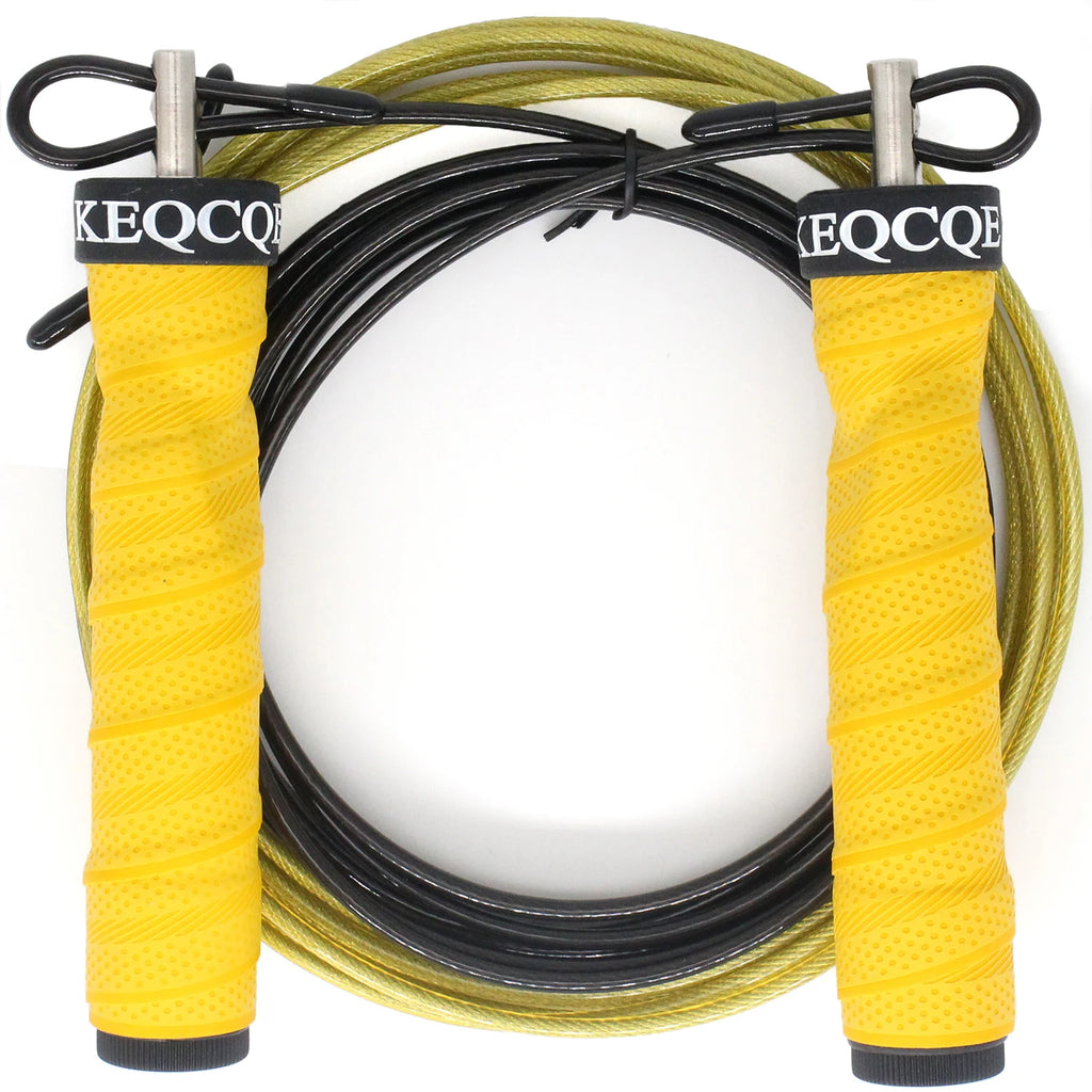Speed & Weighted Skipping Rope – Crossfit Jump Rope for Cardio & Strength Training