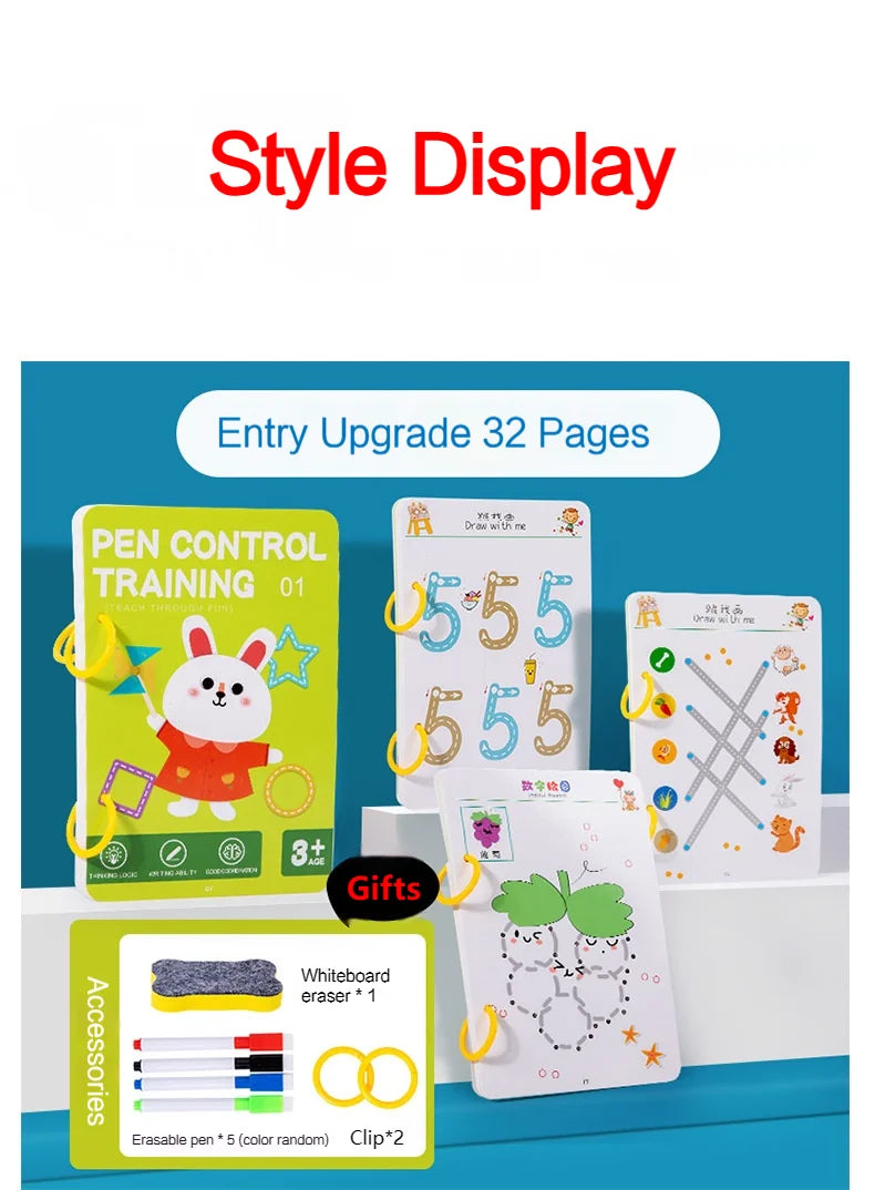 TraceIt! Kids Magic Workbook