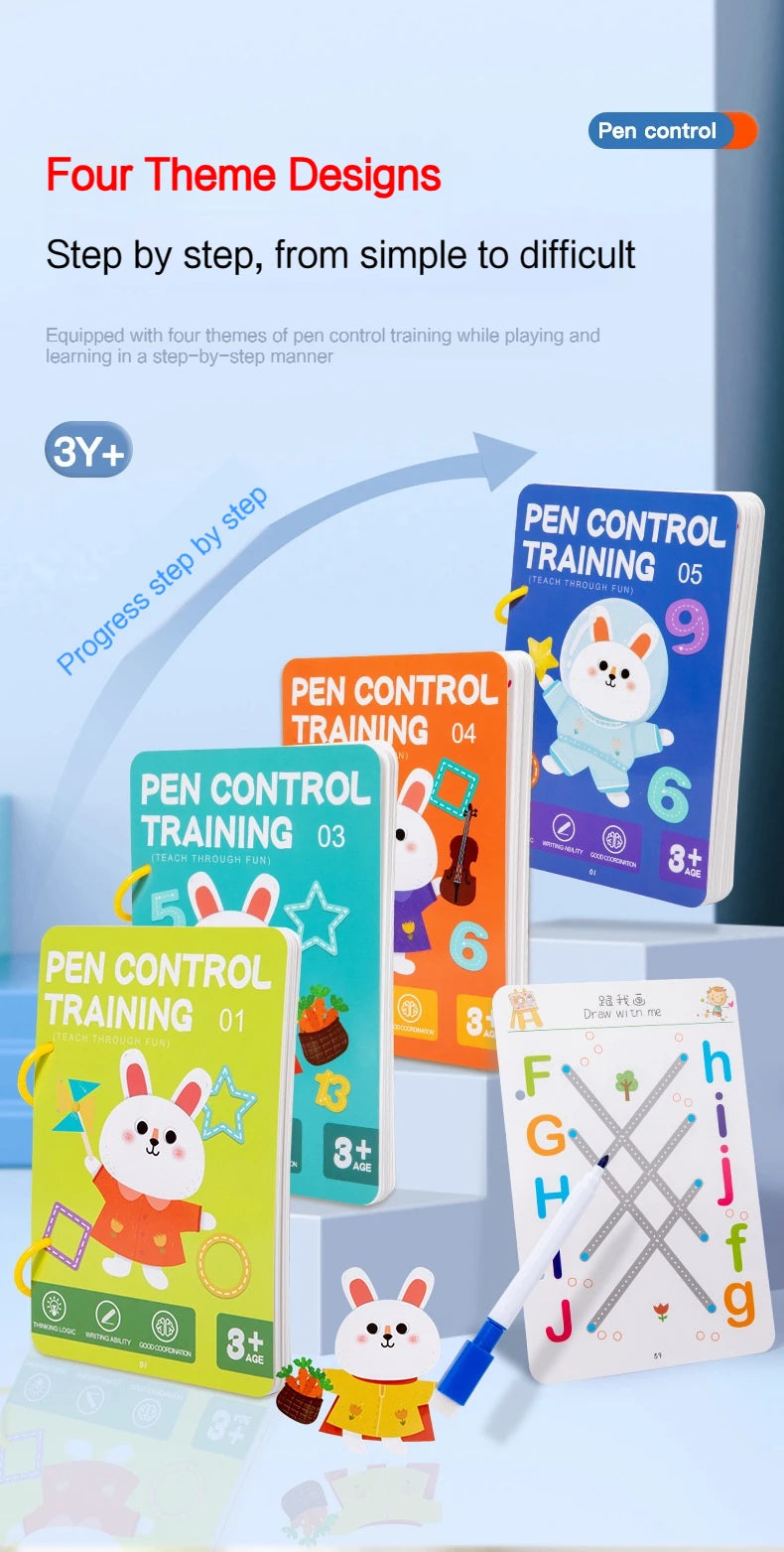 TraceIt! Kids Magic Workbook