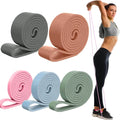 Silicone Pull Up Resistance Bands – 5 Levels for Home Gym & Strength Training