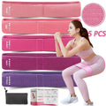 Fitness Resistance Bands – Elastic Loop Bands for Home Gym, Yoga & Strength Training