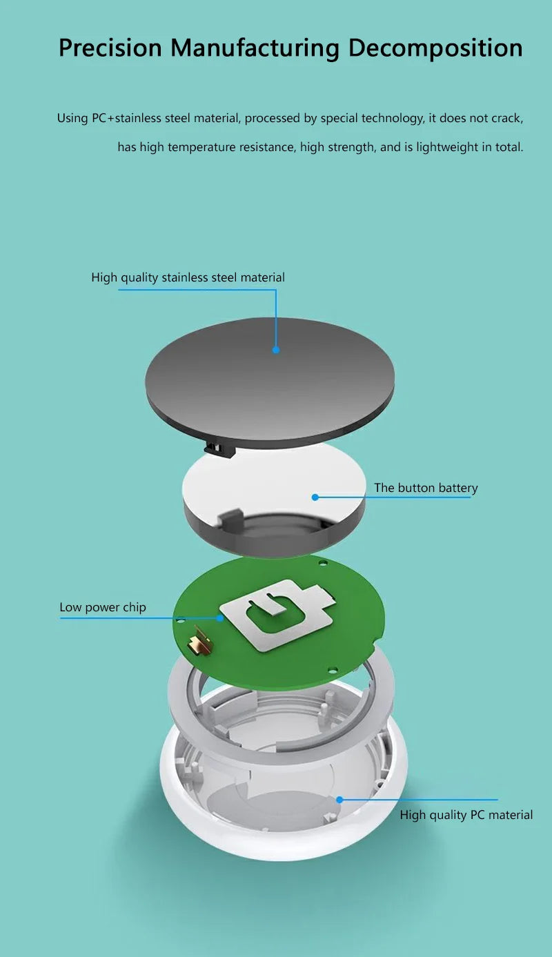 Bluetooth Item Finder Tag – Smart Anti-Loss Tracker for Keys, Bags, Pets & More